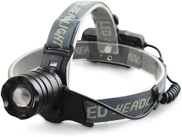 LED Headlight Strong Light Charging Induction Long-Range 3000 Head-Mounted Flashlight Night Fishing Miner's Lamp Meter