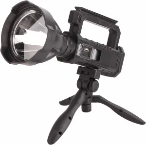 LED Outdoor Flashlight Long Range with High Power P70 Wick 6,000mah Battery 1000m Range for Outdoor USB Charging