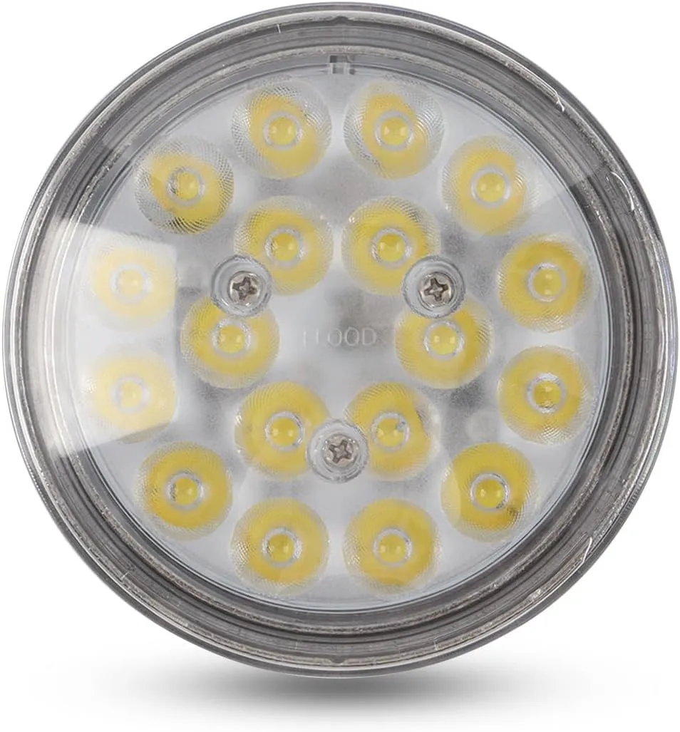 LED PAR36 90W Aviation Grade Aircraft Landing Light/LED Boat Light/Tractor Light, 7200 lumen Flood Beam