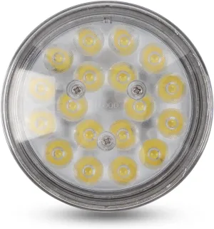 LED PAR36 90W Aviation Grade Aircraft Landing Light/LED Boat Light/Tractor Light, 7200 lumen Flood Beam