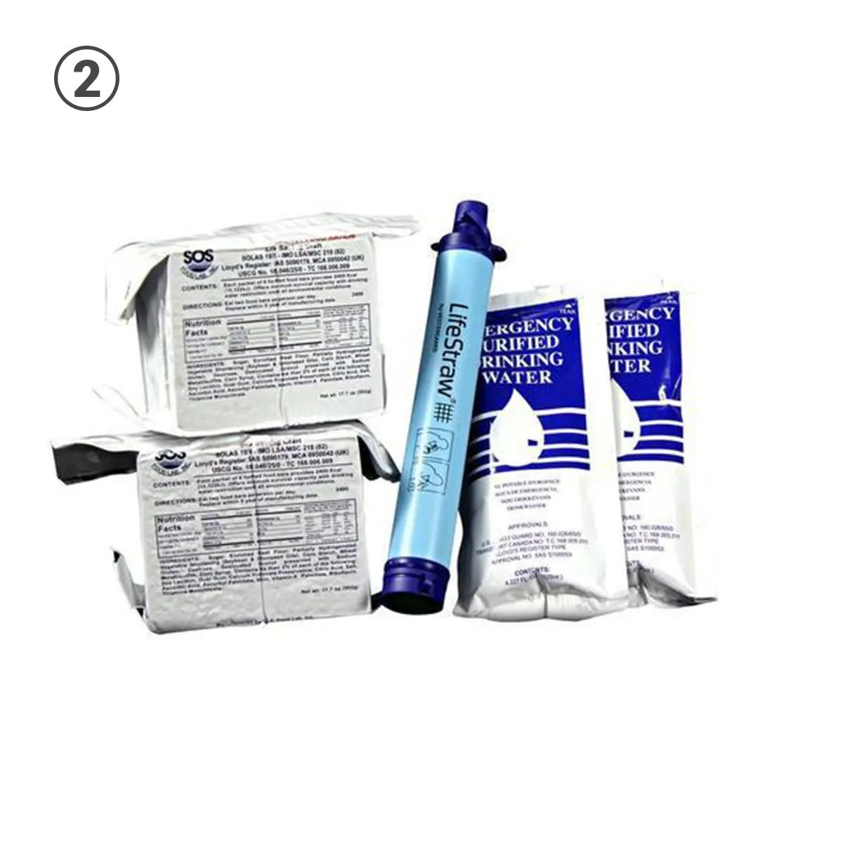 LifeShield® All-In-One Bug Out Bag w/ 6 Survival Kits by Frog & CO
