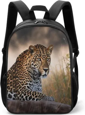 Lightweight Backpacks Cute Travel Bag Durable African Animal Leopard Printing Small Travel Backpack For Women & Men