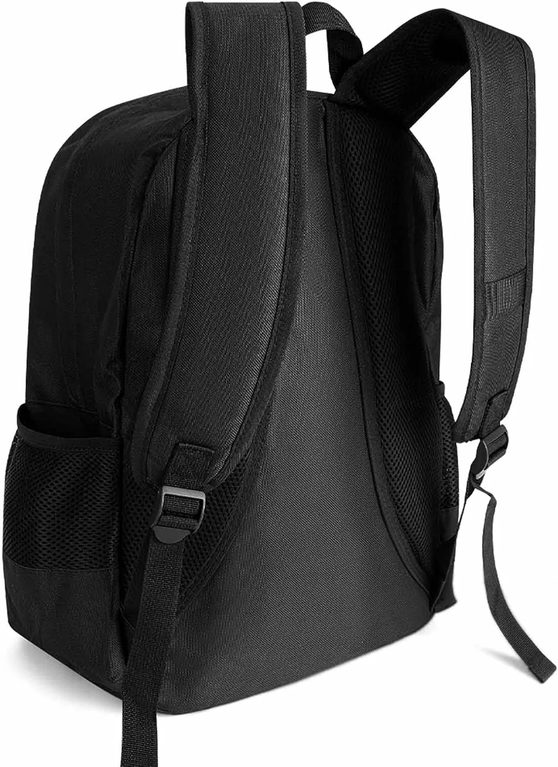 Lightweight Daypack for Camping Business Walking Cycling - Large Capacity Anti-Theft Multipurpose Bookbag, Colorful Afro American Black Woman With Butterflies Art Gym Outdoor Hiking Backpack