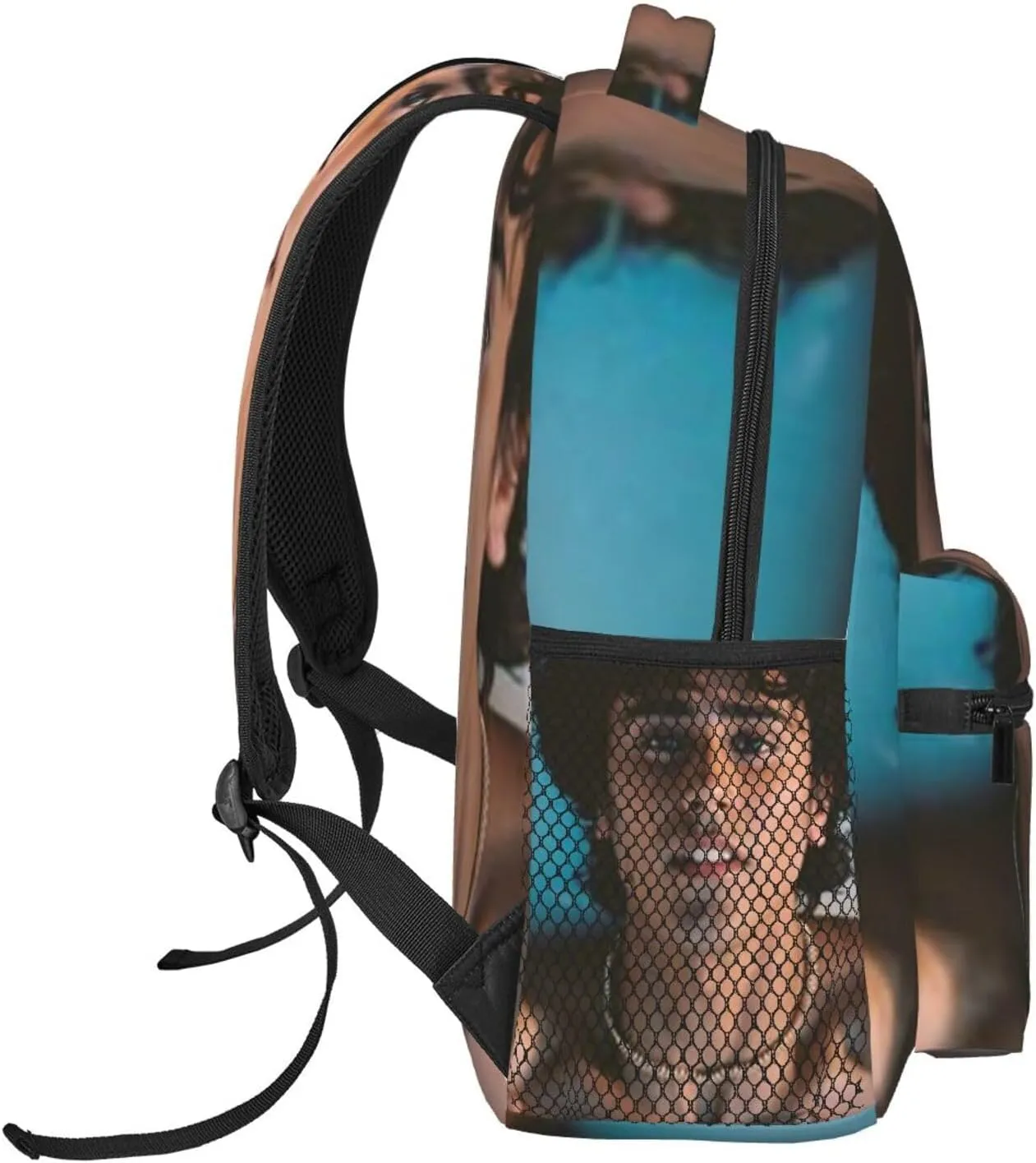 M-ichael Cimino Casual Student Backpack With Adjustable Shoulder Straps And Cushioned Back For Comfort Black