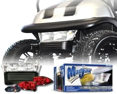 Madjax Club Car Precedent Golf Cart Light Bar Bumper Kit