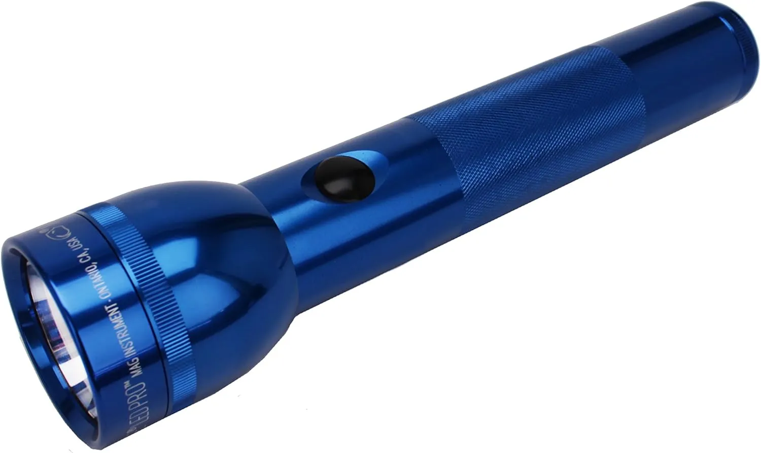 Maglite Heavy-Duty Incandescent 2-Cell D Flashlight, Blue