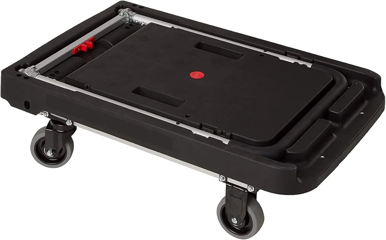 Magna Cart Foldable Dolly Cart, Platform Hand Truck with Wheels, 500 Lbs
