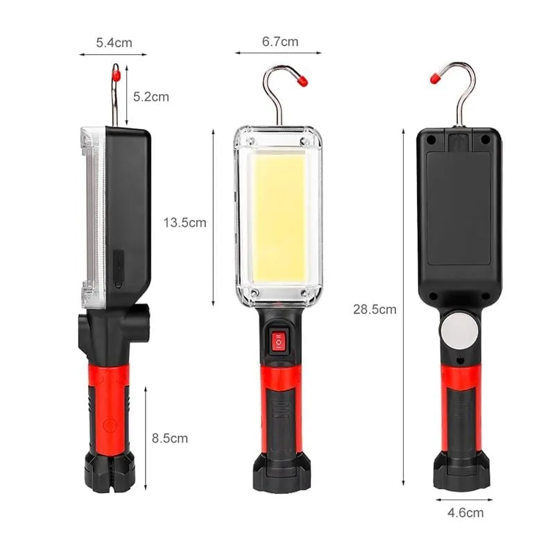 Magnetic COB LED Multifunctional Work Lamp