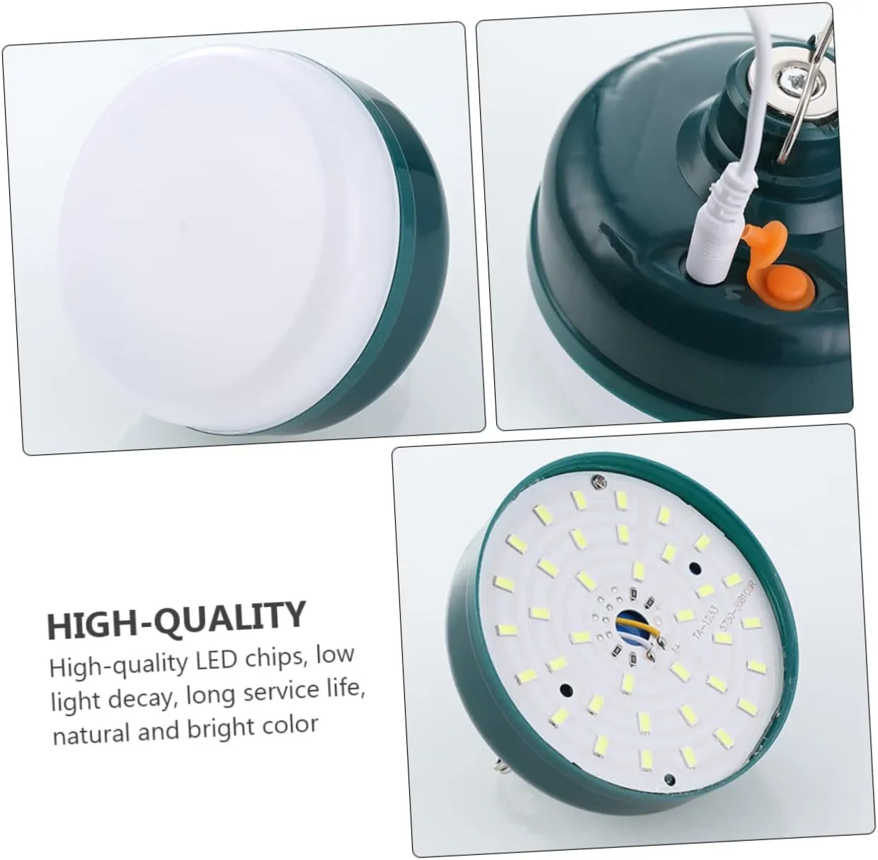 Magnetic Design Led Camping Lamp Rechargeable Night Market Outdoor Emergency Light