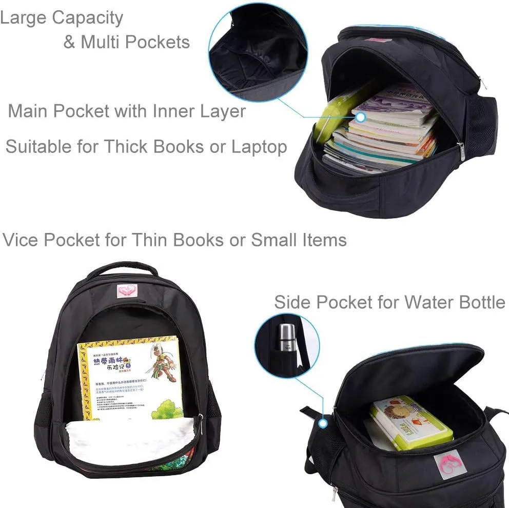 MATMO Dinosaur Backpack for Boys - School Bookbag for Kids (22-2)