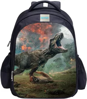 MATMO Dinosaur Backpack for Boys - School Bookbag for Kids (22-2)