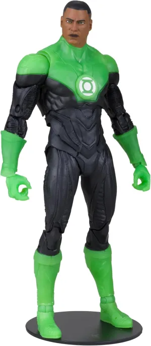 McFarlane Toys - DC Multiverse 7IN - Green Lantern John Stewart (GITD), Gold Label, Amazon Exclusive