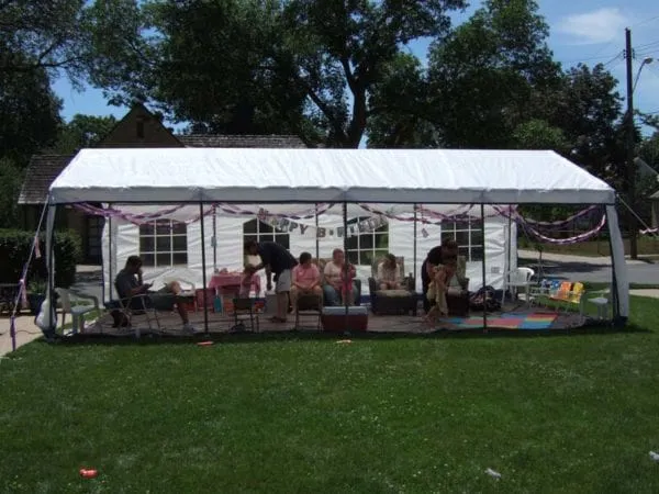 MDM Party Tent 14’W x 27’L x 9’H