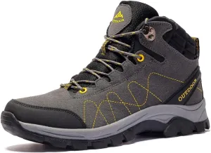 Men's Hiking Shoes Waterproof Anti Slip Hiking Boots Outdoor Lightweight Trekking Sneakers