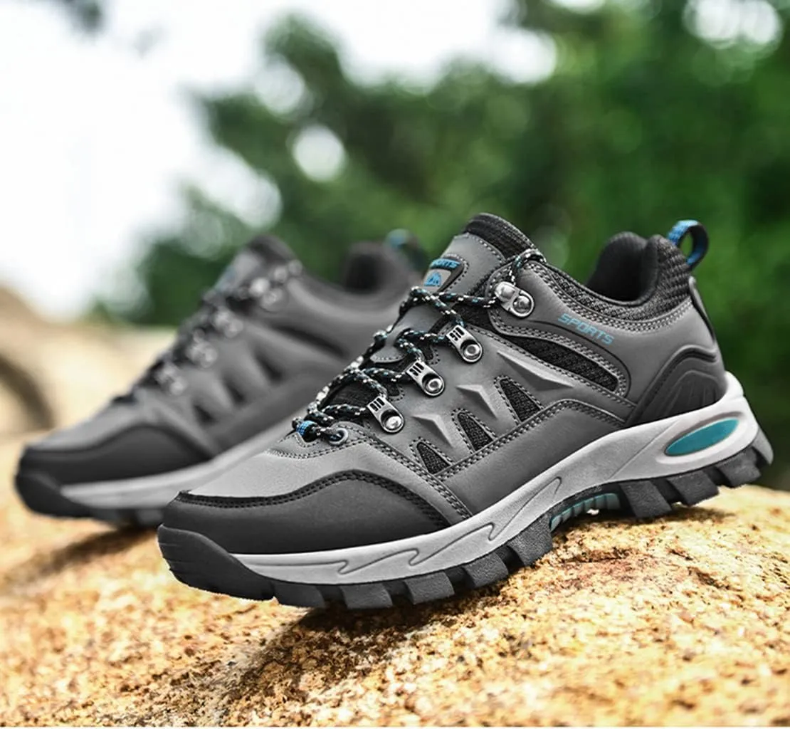 Men's Hiking Shoes Waterproof Anti Slip Hiking Boots Outdoor Lightweight Trekking Sneakers
