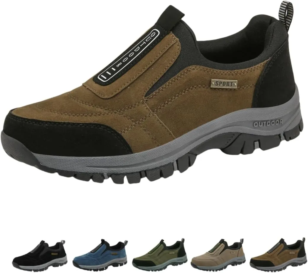 Men's Relieffoot Walking Shoes, Relieffoot Orthopedic Shoes,Men's Comfortable Waterproof Orthopedic Hiking Shoes