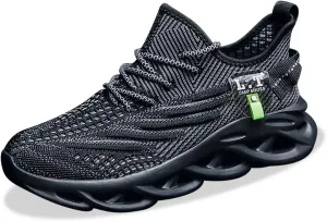 Mens Slip on Walking Running Shoes Non Slip Sneakers Work Sport Athletic Gym Sports Casual Fashion Lightweight Breathable