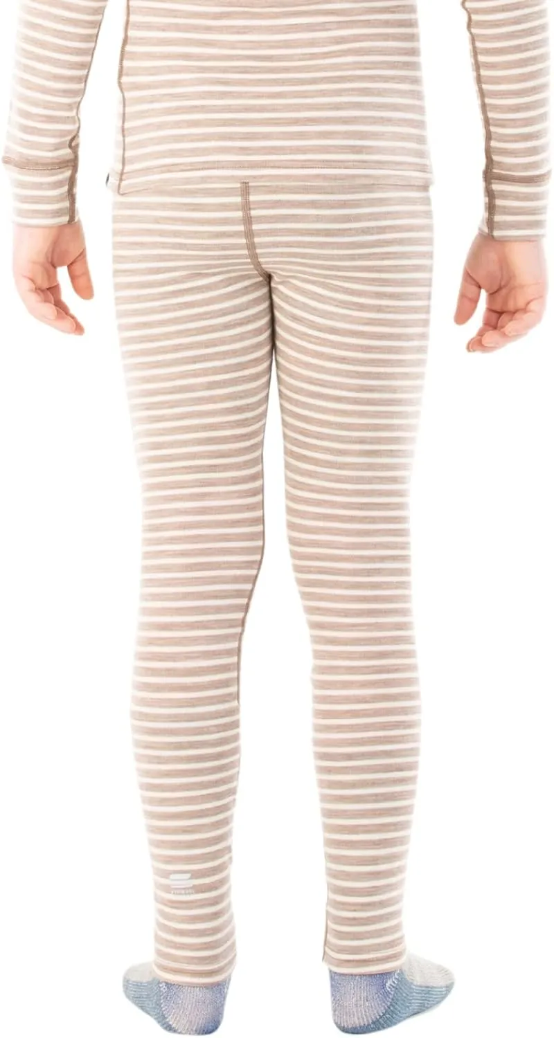 MERIWOOL Kids Unisex Thermal Bottoms Midweight Merino Wool Base Layer