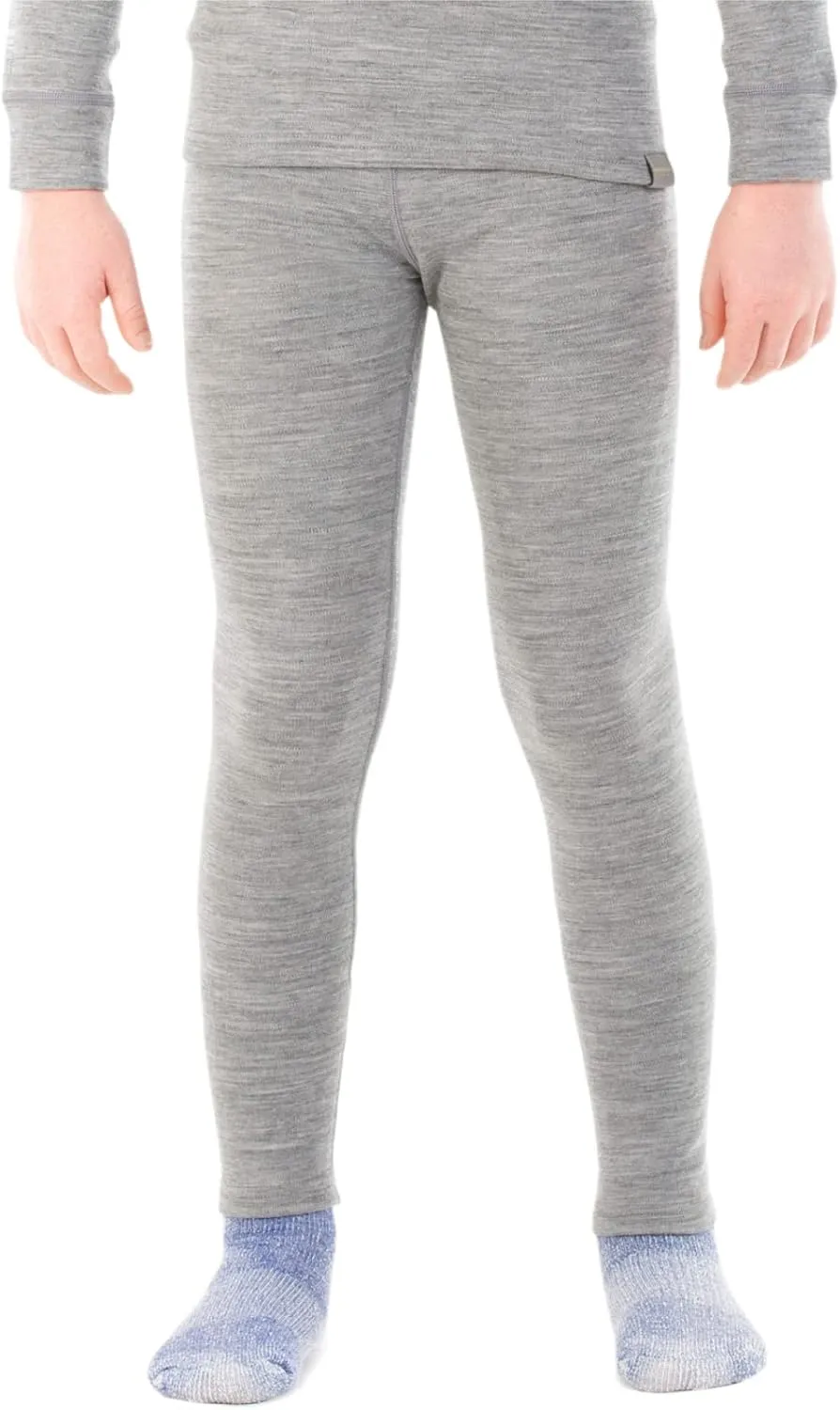 MERIWOOL Kids Unisex Thermal Bottoms Midweight Merino Wool Base Layer