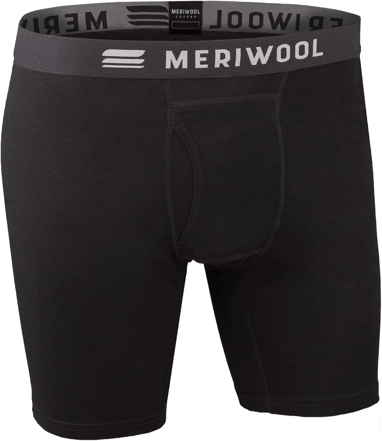 MERIWOOL Mens Boxer Briefs Merino Wool Underwear Base Layer for Men