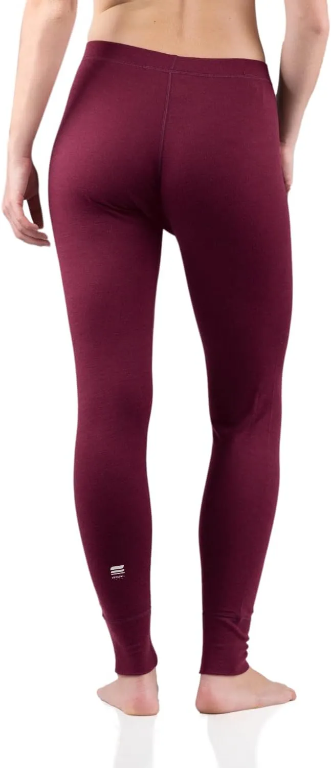 MERIWOOL Womens 100% Merino Wool Base Layer Thermal Pants