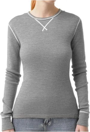 MERIWOOL Womens Base Layer 100% Merino Wool Heavyweight 400g Thermal Shirt for Women