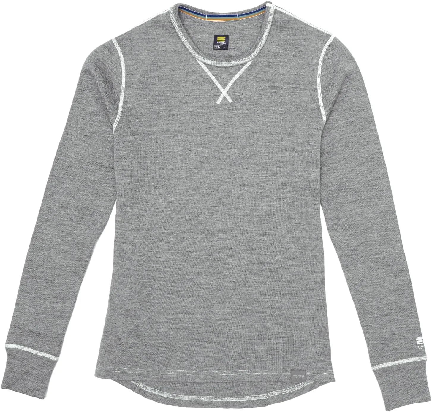 MERIWOOL Womens Base Layer 100% Merino Wool Heavyweight 400g Thermal Shirt for Women