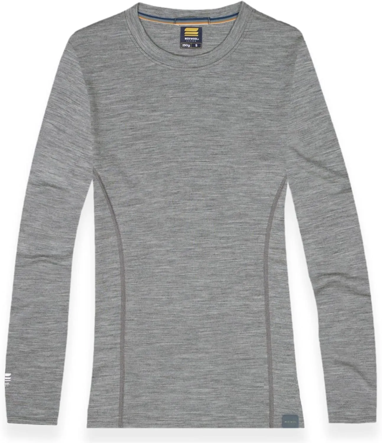 MERIWOOL Womens Base Layer 100% Merino Wool Midweight Long Sleeve Thermal Shirt