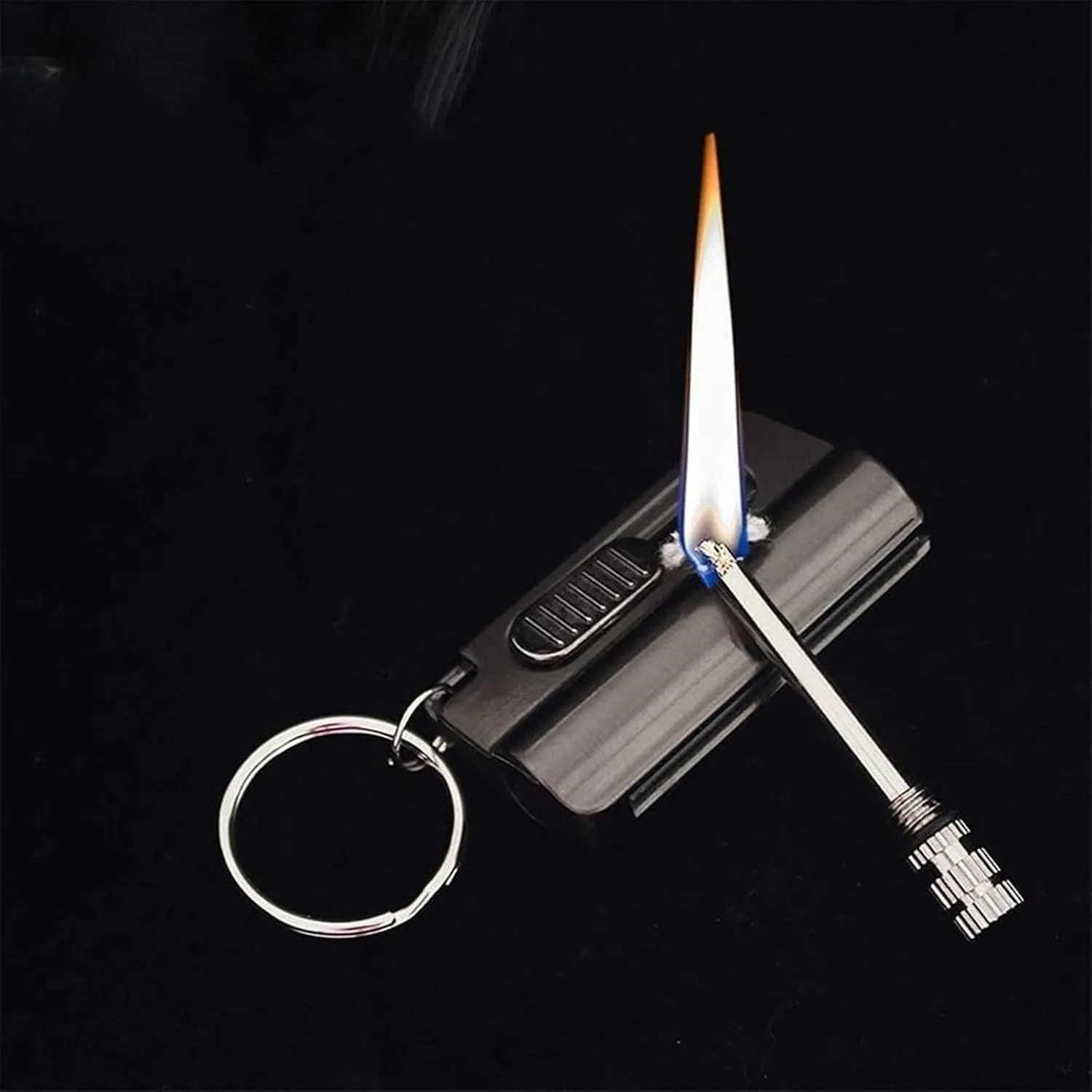 Metal lighters, Portable Kerosene lighters, Windproof lighters, Waterproof lighters (Without Fuel)(Gold)