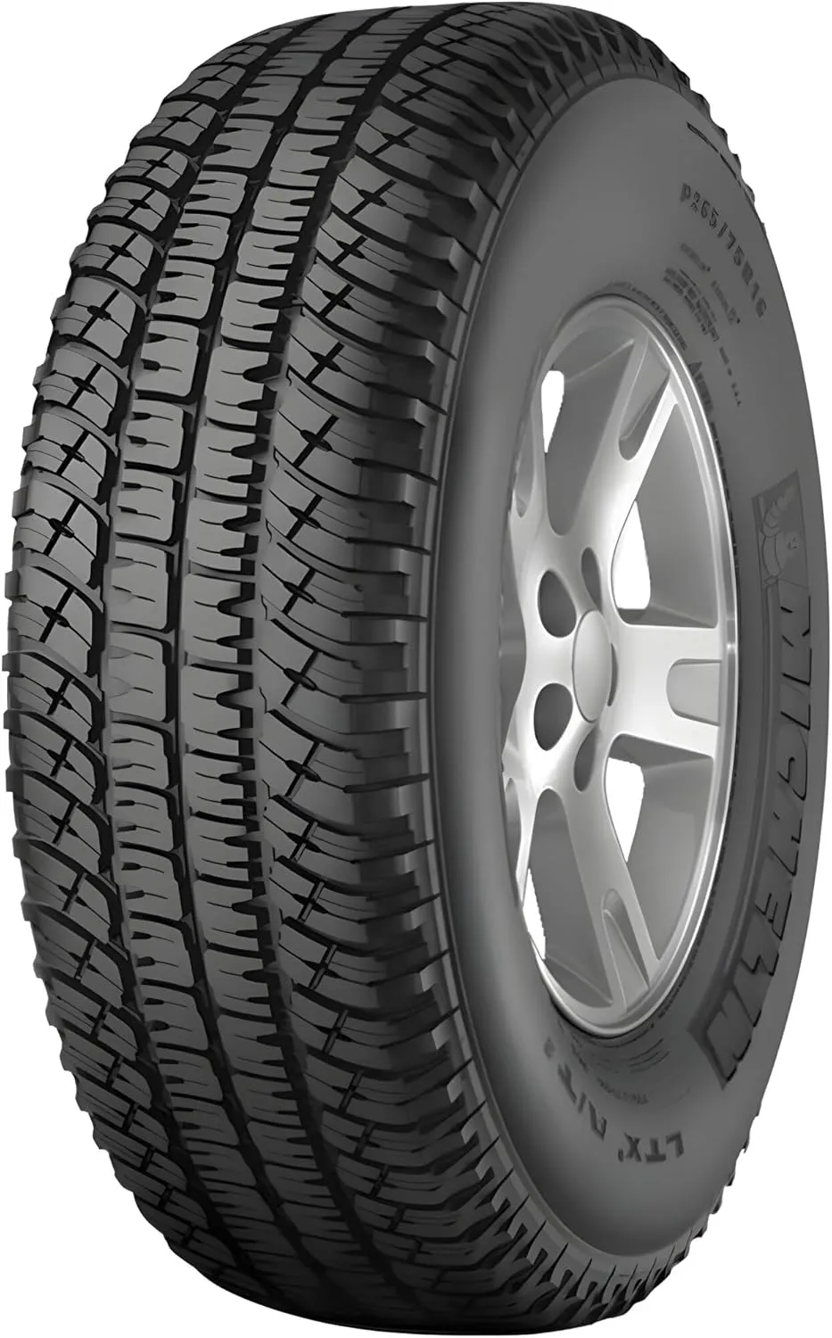 MICHELIN LTX A/T2 Car Tire, All-Terrain, All-Season, Light Truck, SUV and CUV - LT265/70R17/E 121/118R LRE 121R