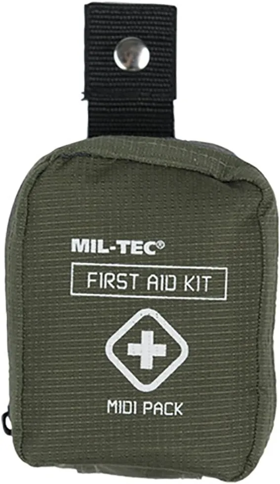 Mil-Tec First Aid Midi Pack (Olive Green)