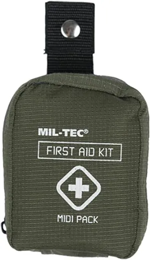 Mil-Tec First Aid Midi Pack (Olive Green)