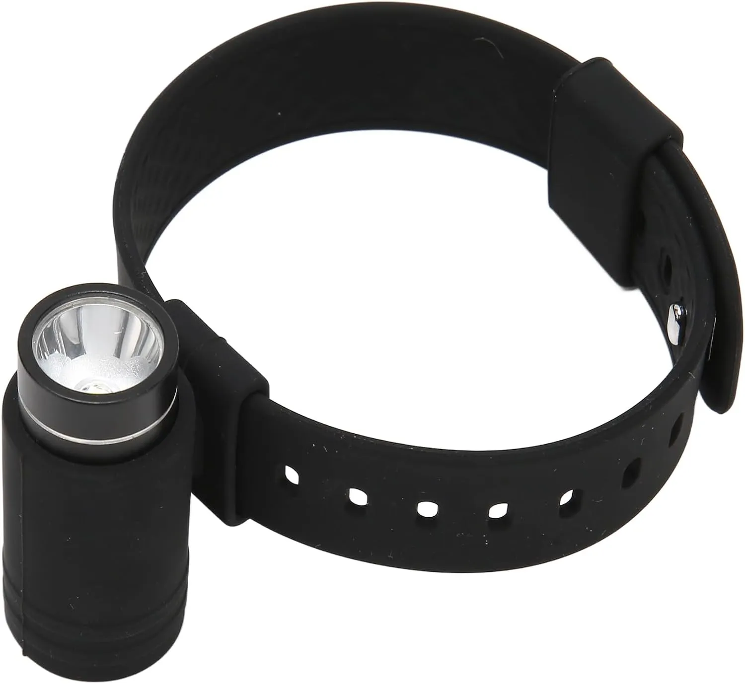 Mini Flashlight,Wrist Flashlight LED Torch, Rechargeable Clip Hands Wrist Flashlight, IP5 3 Modes Wrist Watch Flash Light, Long Lasting Battery for Night Running, Hiking, Camping
