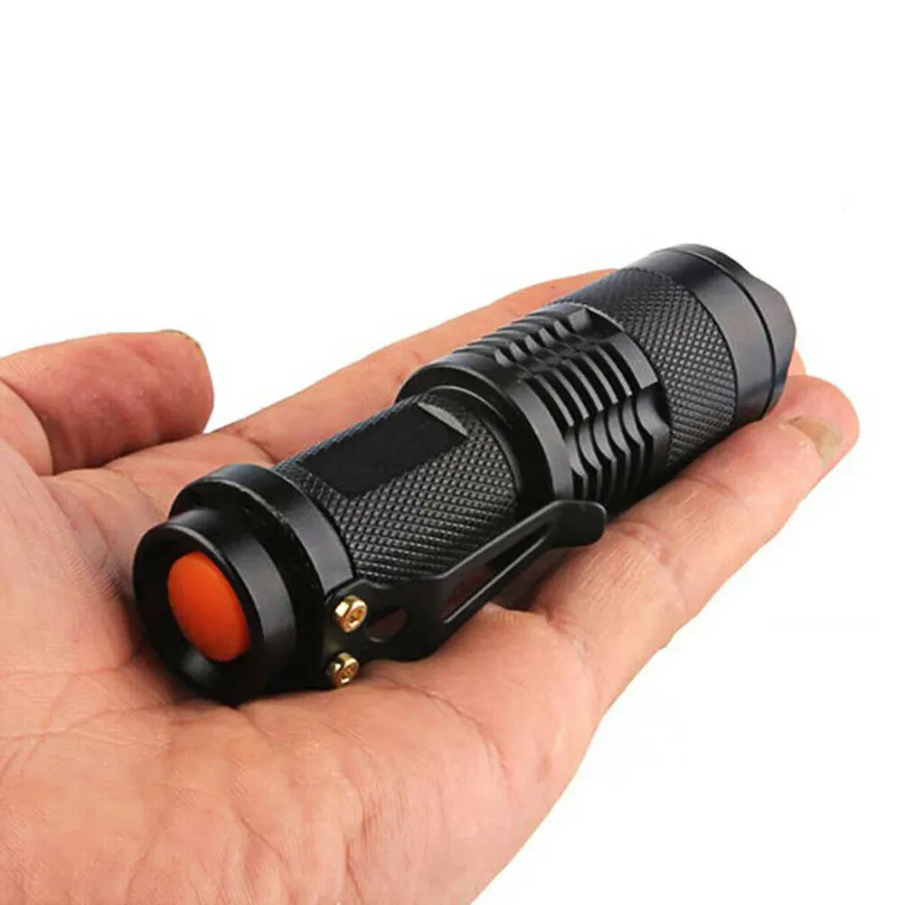 Mini Waterproof LED Tactical Flashlight - Compact and Powerful for Outdoor Travel and Camping