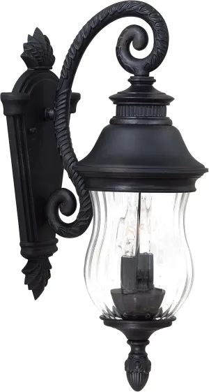 Minka Lavery Outdoor Wall Light 8907-94 Newport Cast Aluminum Exterior Wall Lantern, 80 Watts, Heritage