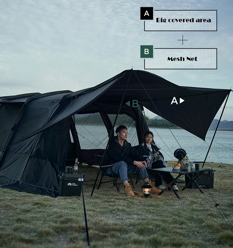 Mobi Garden Lan Sheng 4 ( 70D ) 8 person tent
