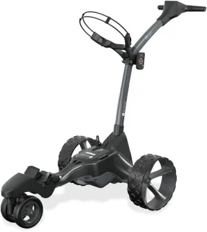 Motocaddy M7 GPS Remote Electric Golf Caddy - Electric Golf Push Cart with Remote, Touchscreen, Integrated GPS, Advanced Analytics Tracking, and Auto Downhill Control - Accessories Included (Black)