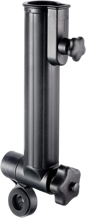 Motocaddy Umbrella Holder - Golf Push Cart Umbrella Holder - Fits all Motocaddy Electric Caddies and Push Carts - Compatible with all Standard Golfing Umbrellas, Easy Installation (Black)