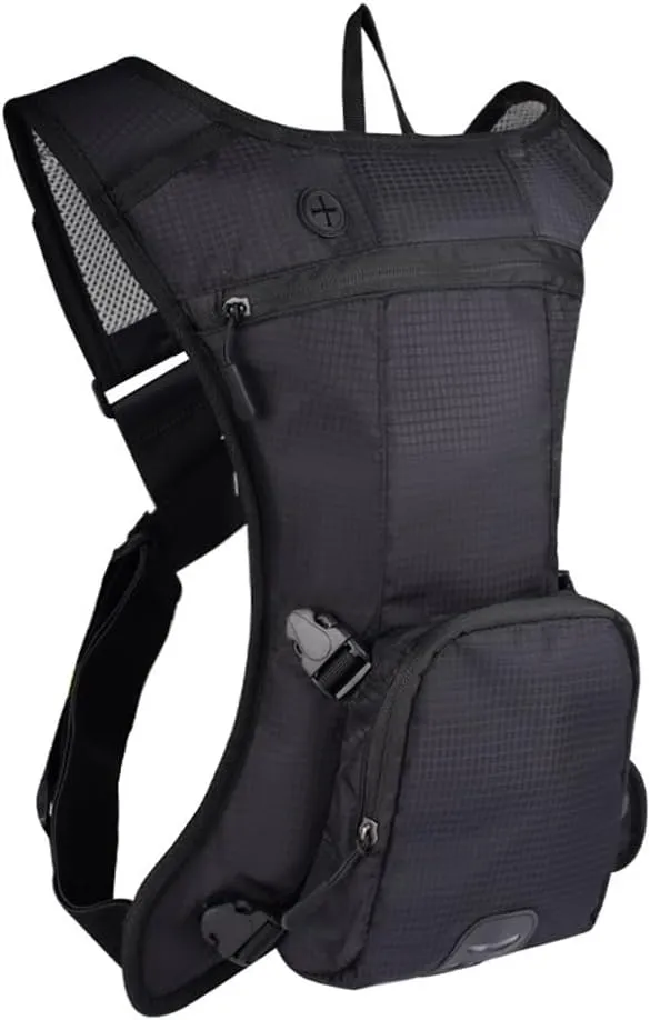 Motorcycle Backpack Portable Hydration Pack weight Sports Bag Compatible with 2L Water Bladder for Men Women Running Hiking Cycle Mountaineering