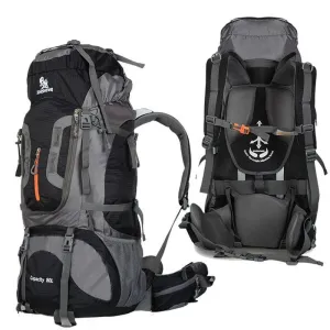 Mountaineering PackBack For Men & Women, Tear Resistance, Water Resistance, Ideal For Camping, Hiking, Cycling, Outdoor Rugged Terrian