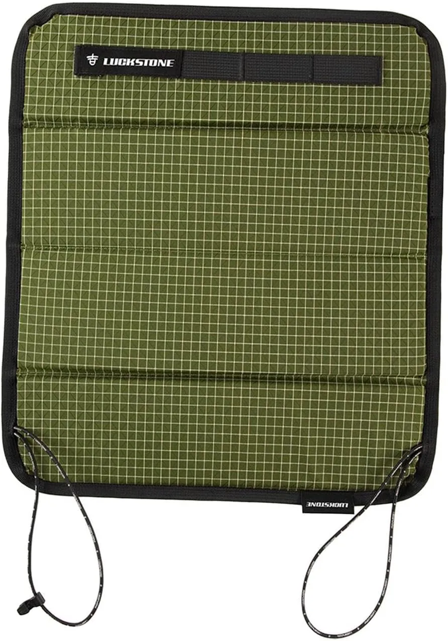 Mountaineering Seat Cushion Seat Pad Folded Easy to Carry Practical Beach Chair Cushion Sitting Mat for Climbing Garden Yard, Green