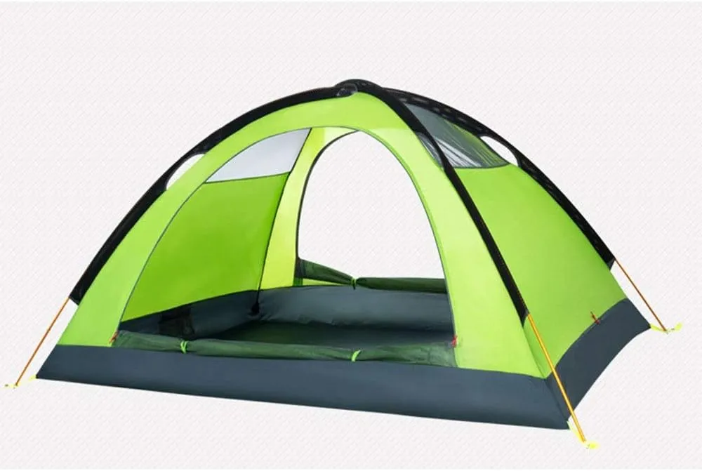 Mountaineering Tent Four Seasons Snow Tent Ultra-Light Double Layer Aluminium Pole Anti-Storm and Snow Outdoor Camping Professional for Hiking Travel