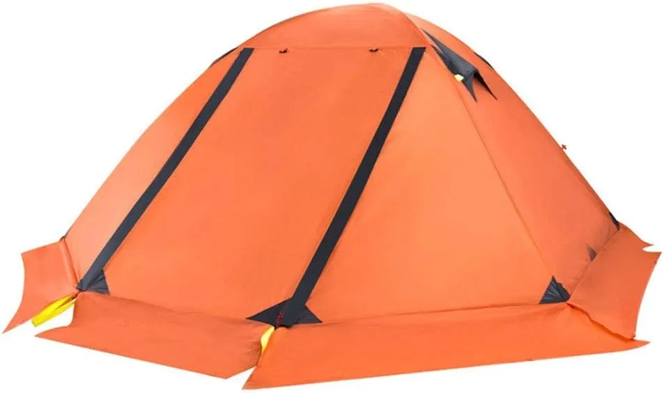 Mountaineering Tent Four Seasons Snow Tent Ultra-Light Double Layer Aluminium Pole Anti-Storm and Snow Outdoor Camping Professional for Hiking Travel