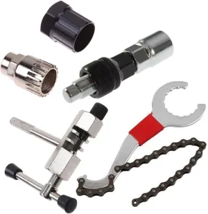 Multi-Functional Bicycle Tool Kit Portable Repair Set for Chain Crank Universal for Road Folding Bikes