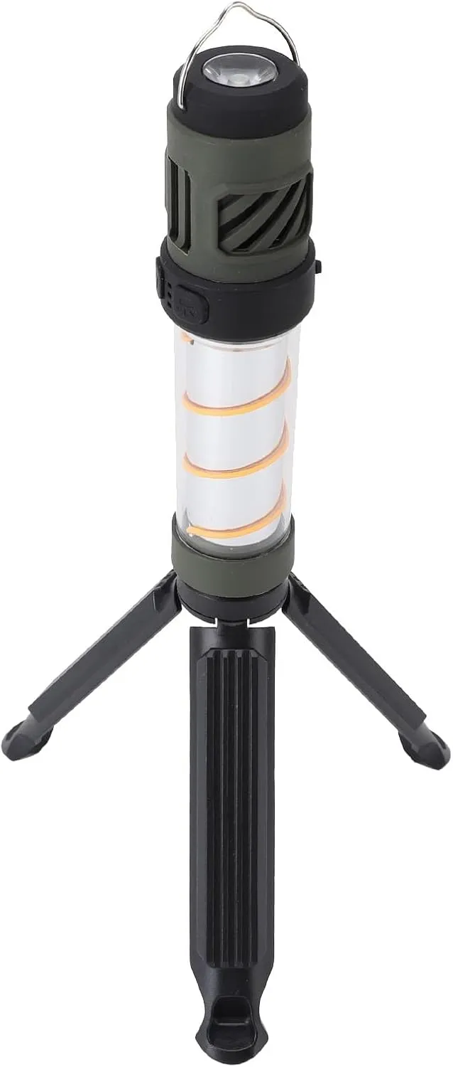 Multi Functional LED Camping Lantern with Magnetic Tripod Stand, USB Rechargeable for Emergency Lighting, for Outdoor Enthusiasts
