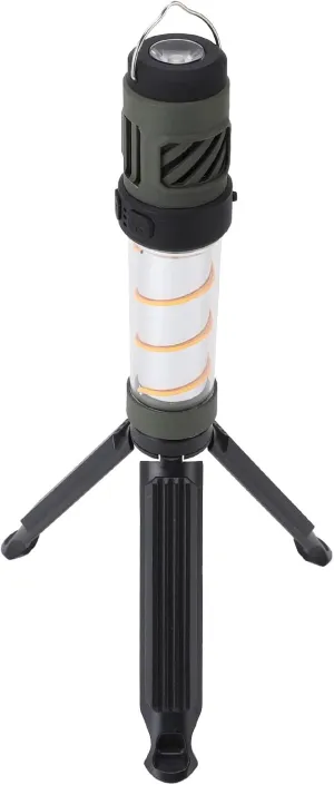Multi Functional LED Camping Lantern with Magnetic Tripod Stand, USB Rechargeable for Emergency Lighting, for Outdoor Enthusiasts