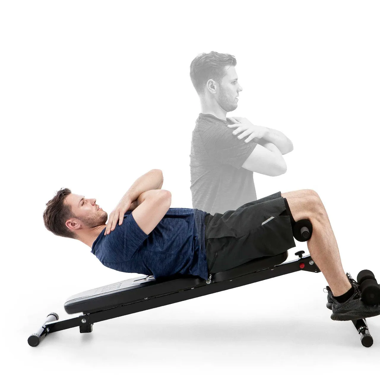 Multi-Position Utility Bench with Adjustable Hyper-Extension Anchor | PM-4880 Marcy - Retired