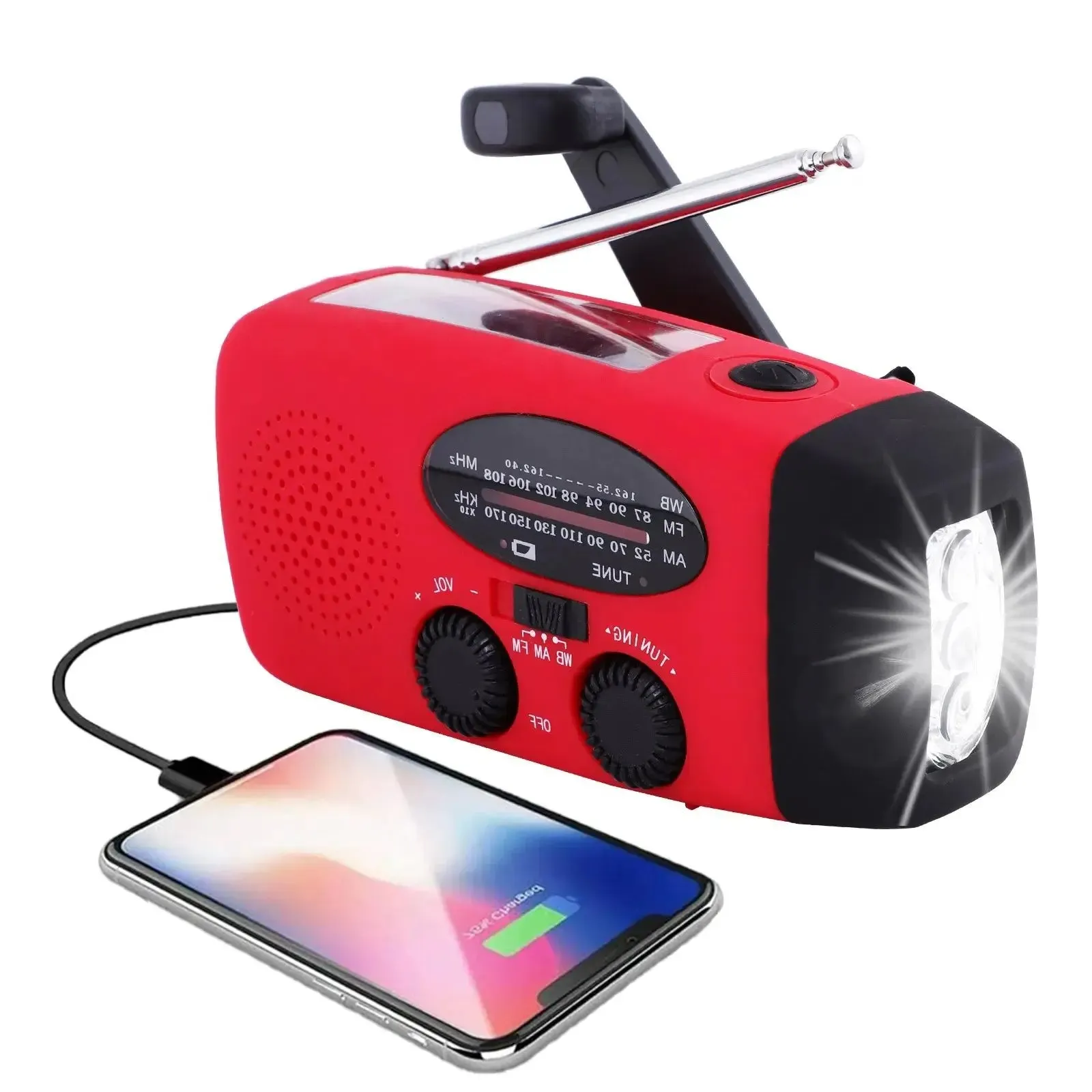 MultiRadio - Multifunction Solar Portable Emergency Radio