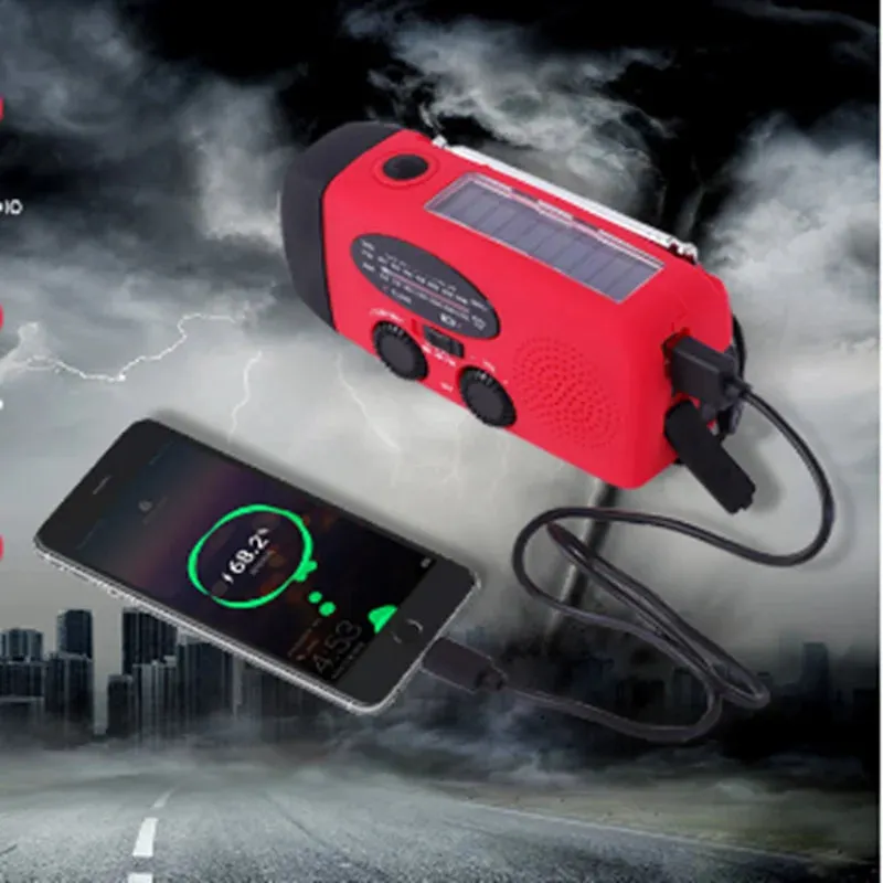 MultiRadio - Multifunction Solar Portable Emergency Radio