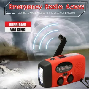 MultiRadio - Multifunction Solar Portable Emergency Radio